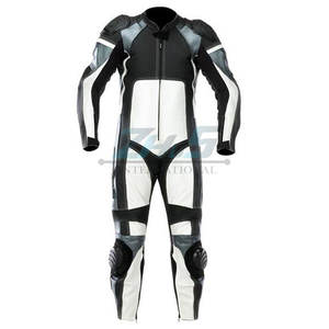 Traje de moto de cuero de carreras personalizado profesional Motocross cómodo y protector de motocicleta y traje de carreras de automóviles para hombres - Product Image 2