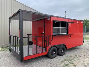 Quality Cargo Concession 8.5x18 Food Trailer 7'6\" Interior Height Finished Walls Ceiling Electrical PKG Snack Food Candy - Product Image 3