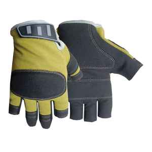 Guantes DE TRABAJO mecánicos sin dedos tácticos, guantes de seguridad transpirables antideslizantes para proteger las manos - Product Image 5