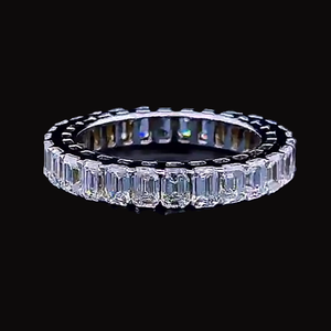 แหวนแต่งงานผู้หญิงทรงกลมประดับมุกแท้ เงินแท้ 925 ชุบทอง 18K ได้รับการรับรองจาก IGI - Product Image 6