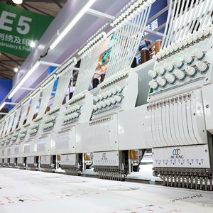 Top 10 Factory Industrial 8Heads 12Needles Computerized <b>Sewing</b> Embroidery <b>Machine</b> For Clothing Patches Logos Badges - Product Image 3
