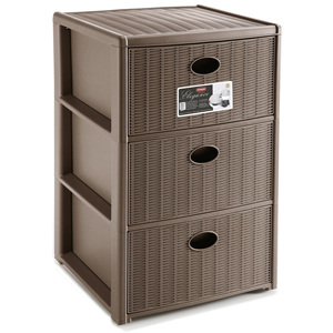 Cassettier Elegance de 3 Cajones - 40x40x60 H Color Blanco - Product Image 2