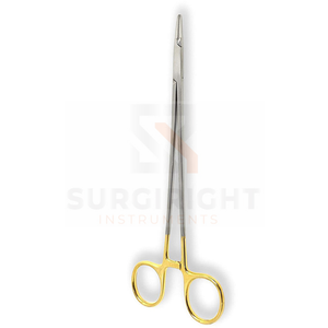 9 Inch Half Gold Stainless Steel <b>Surgical</b> Suture Debakey Needle Forceps Manual Metal <b>Basis</b> <b>Surgical</b> By Surgiright <b>Instruments</b> - Product Image 2