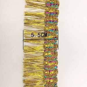 Bullion Fringes Custom Design Decorative <b>Tassel</b> <b>Trim</b> For Curtain Upholstery Dress OEM ODM Bulk Wholesale Supplier - Product Image 4
