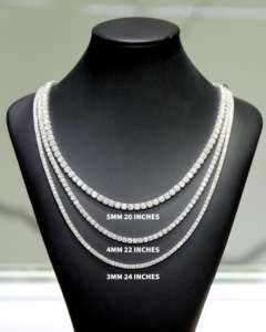 Joyería fina de Plata de Ley 925, collares de diamantes de moissanita helada, cadenas elegantes para mujer - Product Image 5