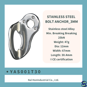 Accessoire d'équipement de lutte contre l'incendie de cintre de boulon d'ancrage YAS001T30 - Product Image 2