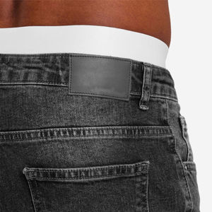 Pantalones vaqueros informales de alta calidad para hombre, pantalones lavados de material de invierno transpirables suaves a precio - Product Image 5