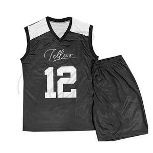 Uniforme de Baloncesto para Niños de Último Diseño, Uniforme de Baloncesto Deportivo con Logotipo Personalizado Estampado, Uniforme de Baloncesto para Niños de Alta Calidad - Product Image 6