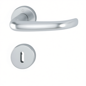 San Francisco 1301/42KV/42KVS Aluminium F1 U-Form OB DIN Links Rosettengarnitur for Blinds <b>Shades</b> Shutters HOPPE D/D - Product Image 3