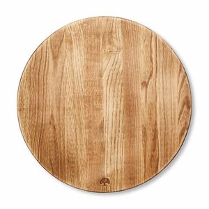 Tabla de cortar de madera Natural 100%, forma redonda, venta al por mayor, superventas, artículos de cocina, tabla de cortar de madera - Product Image 1