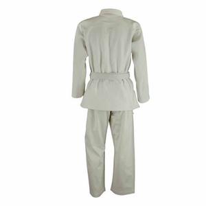 Combinaison d'entraînement d'arts martiaux de couleur orange unie, de bonne qualité, uniforme de karaté, combinaison de combat de Taekwondo, vente en gros, OEM, kimono de Jiu-jitsu - Product Image 3