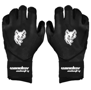 ถุงมือตีเบสบอลแบบยาวผ้าพันข้อมือเสื้อหนังโครเมี่ยม - Product Image 1