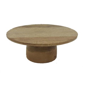 แท่นวางเค้กไม้รูปทรงฟักทองแบบใหม่ล่าสุดอุปกรณ์ตกแต่งตามธรรมชาติสำหรับงานแต่งงานงานวันเกิดงานปาร์ตี้ - Product Image 3