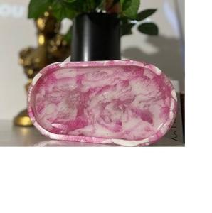 Bandeja de Resina, Elegante Pieza Decorativa para Sala de Estar, Bandeja para Servir Pasteles, Jugos y Alimentos, para Uso en el Hogar y Hoteles - Product Image 1