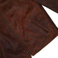 Nouvelle veste en cuir imperméable non tissée pour homme, style western, fabrication artisanale, qualité supérieure, mode bohème