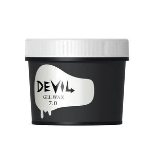 Cire coiffante végane Loretta Devil Gel Wax 7.0 pour cheveux bouclés et extensions, tenue forte, protection thermique, ingrédients biologiques - Product Image 1