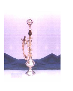 Le narguilé en laiton de conception moderne personnalisée à la main en gros efface A.K. - Product Image 1