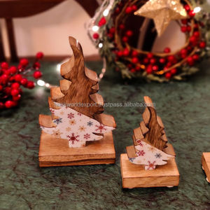 Arbre généalogique de Noël debout uni, arbre généalogique artisanal, décoration de mariage, arbre en bois pour décorer le bricolage, art populaire sculpté en 3D - Product Image 2