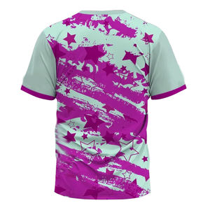 Chemise de maillot de football 100% polyester à motif solide Hauts imprimés à coupe automatisée pour adultes avec logo avant Service OEM disponible - Product Image 2