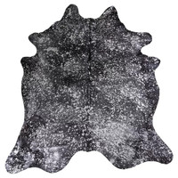 Real Cowhide Leather Non-Slip Extra Thick Modern Handmade Rugs and Carpets for Home Office Hotel Indoor Outdoor Decoration