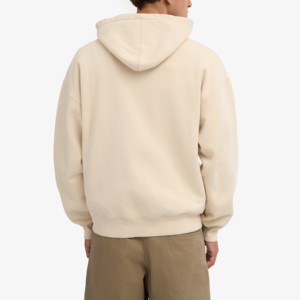Nouveau design personnalisé de haute qualité poids lourd bouffant impression hommes 100% coton broderie fermeture éclair hiver sweats à capuche surdimensionnés pour hommes - Product Image 6