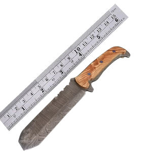 Couteau de chasse fait main de taille personnalisée Autre matériau de lame Autre matériau de manche Couteau de combat OEM Skinner Modèle S38 Zacsm - Product Image 6