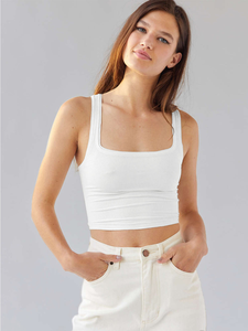 Summer New Casual Sexy Y2k Sport Women's Ribbed <b>Sweater</b> Crop Top with Front Embroidery - Product Image 6