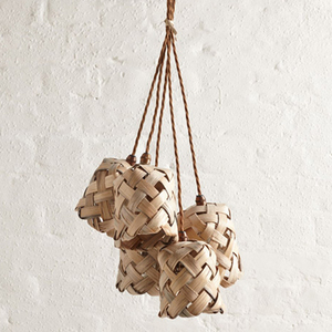 Vente en gros de chandelier vintage en bambou, ampoules de style antique, décoration intérieure traditionnelle et moderne, artisanat, design artisanal en ligne - Product Image 1