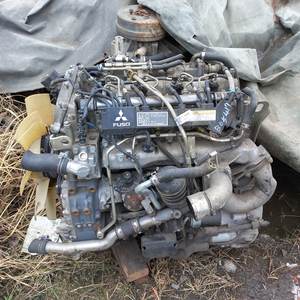 ชุดประกอบเครื่องยนต์รถบรรทุก JMC คุณภาพสูง รุ่น 4P10 มือสอง สำหรับ MITSUBISHI CANTER FE180 EURO-5 ปี 2012-2013 - Product Image 2