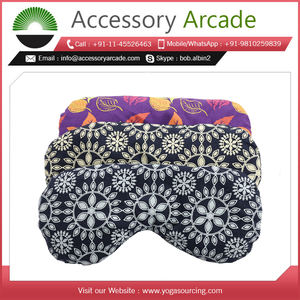 Nouveaux produits 2026, coussin pour les yeux en graines de lin chauffées au micro-ondes, aromathérapie, masque pour les yeux pour la méditation - Product Image 2