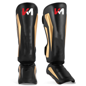 Nouveauté : protège-tibias en cuir haute protection pour hommes, fabrication OEM personnalisée, chauffe-jambes et protège-jambes fabriqués au Pakistan, prix bas - Product Image 2