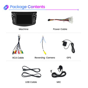 Mekede <span class=keywords><strong>Bluetooth</strong></span> pantalla carro xe chuyển hướng 360 âm thanh stereo Car-Play đa phương tiện cho TOYOTA RAV4 2006-2012 - Product Image 5