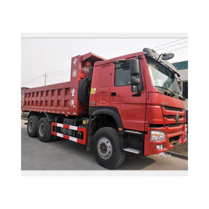 Stock de camions lourds nationaux exportés par HOWO Earth Moving 371 chevaux 8*4 camion à benne basculante arrière - Product Image 1