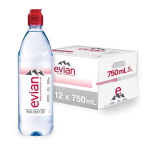 Agua de manantial natural de Evian en fabricante Embalaje de botellas de plástico Suministros al por mayor Fiji Categoría Agua mineral - Product Image 2