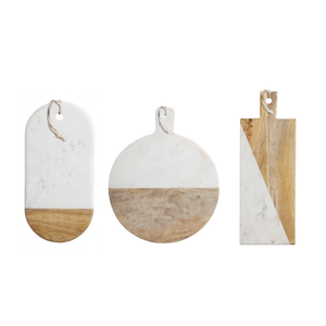 Nueva tabla de cortar de madera y mármol, tabla de cortar redonda de madera de mango y mármol, tabla de cortar al precio más barato - Product Image 5