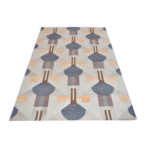Taille personnalisée élégante en forme de rectangle moderne tufté à la main tapis de laine de Nouvelle-Zélande pour adolescent vivant décor-maison hôtel raisonnable - Product Image 3