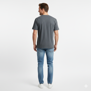 <b>Top</b> Ranking Plain Heavy Cotton Luxury T shirt Unisex Custom Screen Print logo <b>Mock</b> <b>Neck</b> Blank t Shirt Oversize Mens T shirt - Product Image 2