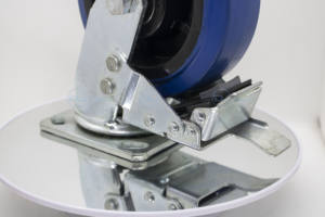 Roulettes TPR industrielles robustes de haute qualité 4 5 6 pouces Roulettes en caoutchouc thermoplastique de haute qualité - Product Image 2