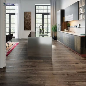 Suelo de tablones de vinilo SPC impermeable ecológico de alta calidad, suelo de clic LVT duradero para talleres de Interior fabricado Spc - Product Image 6
