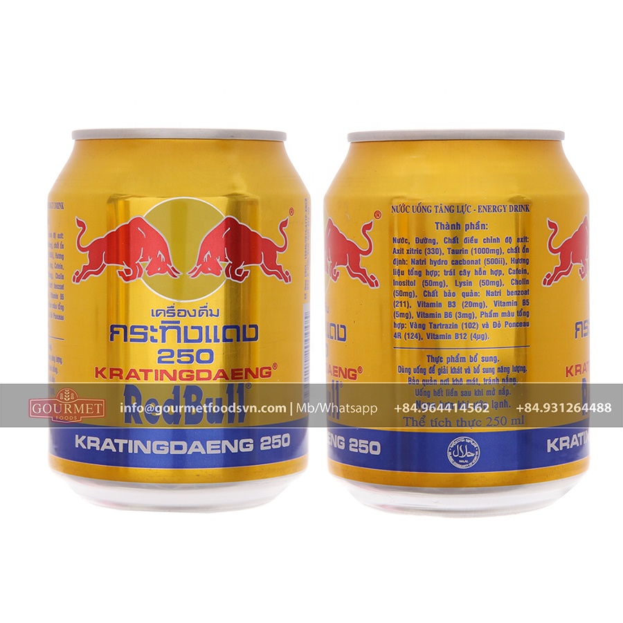 Wholesale ReedBull Energy Drink Thailand Origin 250ml With L- Carnitine,  Taurine, Vitamin B 250ml X 24 Cans| Alibaba.com