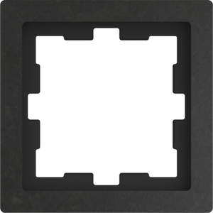 Per SCHNEIDER ELECTRIC Merten D-Life Interruttore a Muro Basaltico a 1 Modulo MTN4010-6547 Cornice di Copertura - Product Image 1