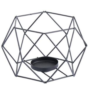 Available Unique T-Light <b>Holder</b> Black Finish Metal <b>Candle</b> <b>Holder</b> <b>Lantern</b> for Home Christmas Wedding Table Decor Made From Iron - Product Image 4