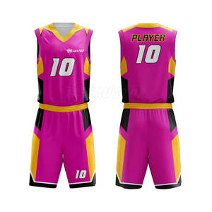 Meilleur uniforme de basket-ball en tissu doux Uniforme de basket-ball confortable de haute qualité avec logo personnalisé - Product Image 2