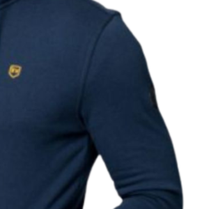 Cárdigan de algodón de alta calidad con capucha y bolsillo con cremallera frontal Vintage Sudadera con capucha para hombre - Product Image 2