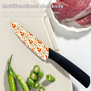 Juego de Cuchillos de Cocina de 5 Piezas con Soporte, Cuchillos de Chef Afilados, Entrega Rápida, en Existencia, Ecológicos, Dropshipping - Product Image 4