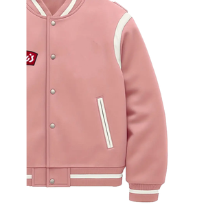 Chaqueta universitaria unisex de alta calidad Estilo fresco Sobre tamaño Personalizado Transpirable Precio bajo Servicio OEM Chaquetas universitarias - Product Image 4