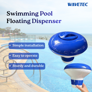 Distributeur de chlore flottant réglable pour piscine, facile à installer, accessoire de maintenance pour piscine - Product Image 1