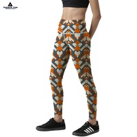Vente directe d'usine Leggings de yoga pour femmes de haute qualité en polyester élasthanne à bas prix de gros