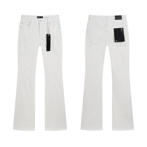 Vêtements streetwear Y2k, jeans évasés imprimés déchirés, style streetwear hip hop, jeans décontractés rétro, jeans rock <span class=keywords><strong>revival</strong></span> - Product Image 4