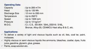 Bomba de Engranajes Rotativos Profesional Serie WCB JGP para Transferencia de Aceite Químico, Flujo Suave, Uso Industrial - Product Image 2